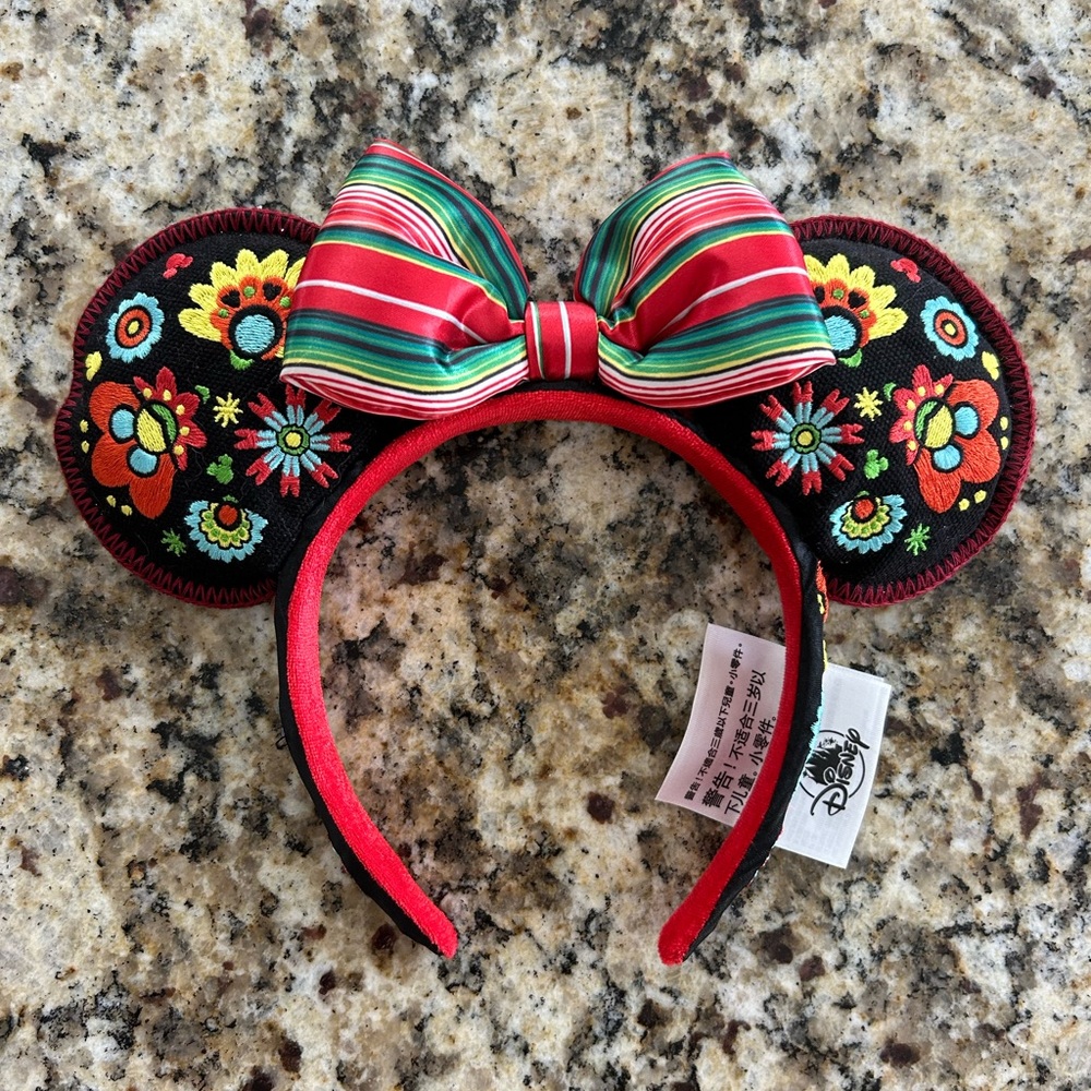 Disney Floral Minnie Mouse Ears Headband